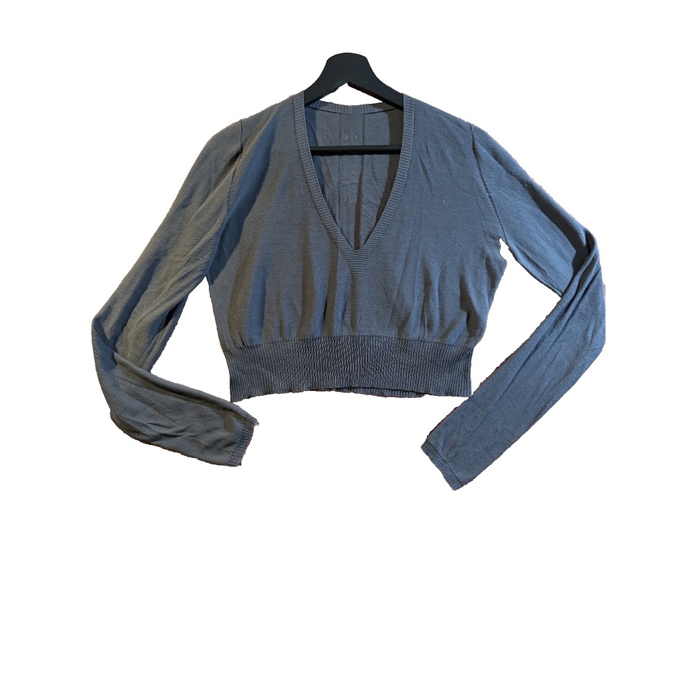 Rick Owens V Crop Top Small Black - Collection Babel S/S 2019